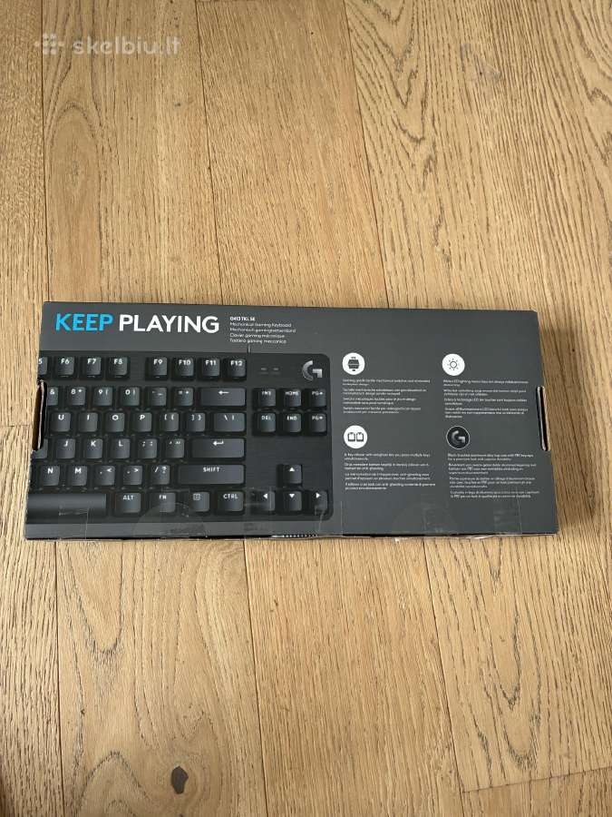 Mažai naudota žaidimų klaviatūra Logitech G413 Tkl - nuotraukos Nr. 5