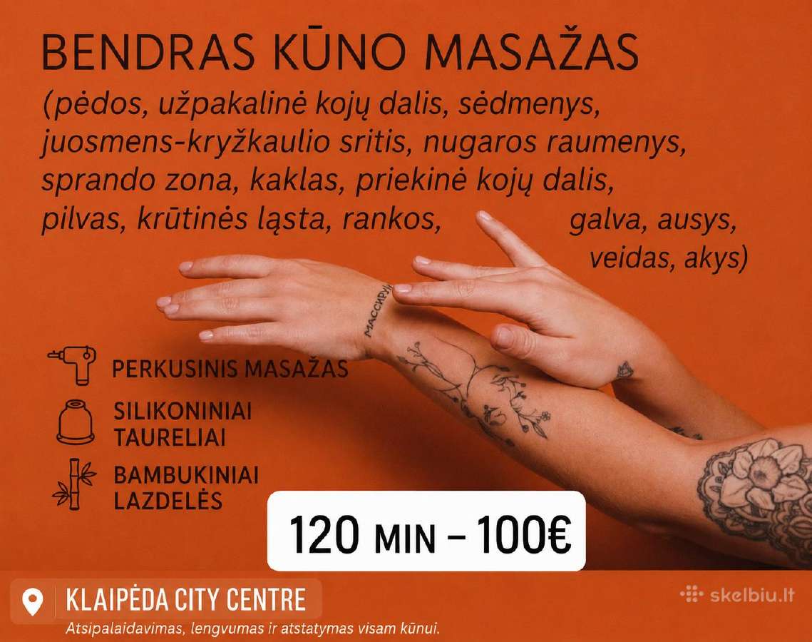 Masažai Klaipėdoje - nuotraukos Nr. 7