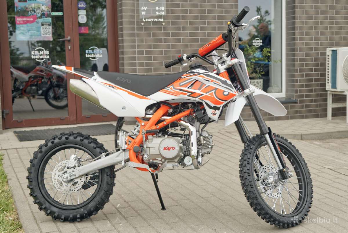 Vaikiškas krosinis motociklas Kayo Tt125 Efi - nuotraukos Nr. 3