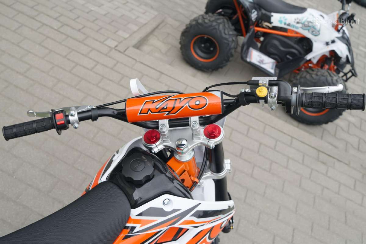 Vaikiškas krosinis motociklas Kayo Tt125 Efi - nuotraukos Nr. 6