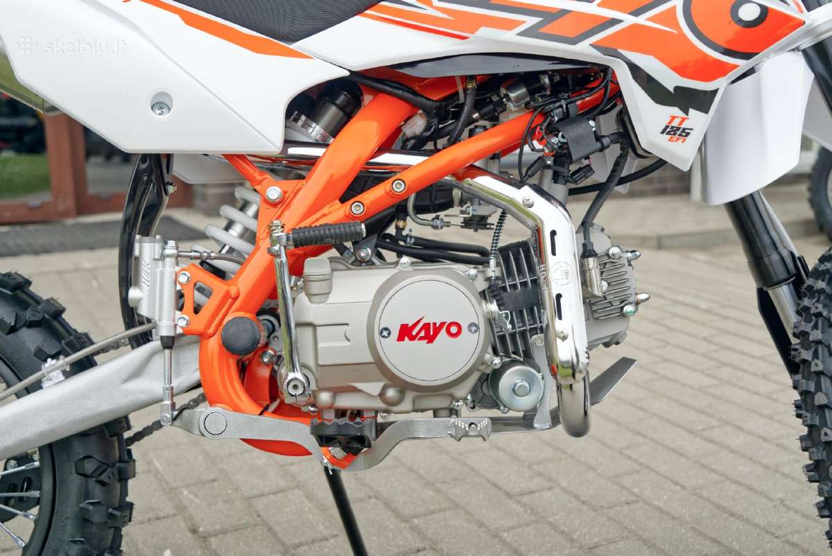 Vaikiškas krosinis motociklas Kayo Tt125 Efi - nuotraukos Nr. 10