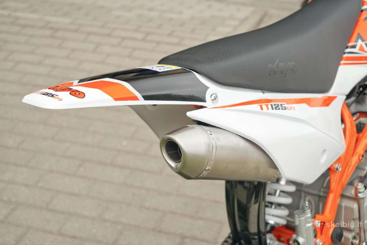Vaikiškas krosinis motociklas Kayo Tt125 Efi - nuotraukos Nr. 14