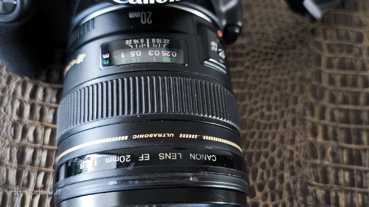 Canon EOS 250d+canon Ef 20-2,8 - nuotraukos Nr. 2