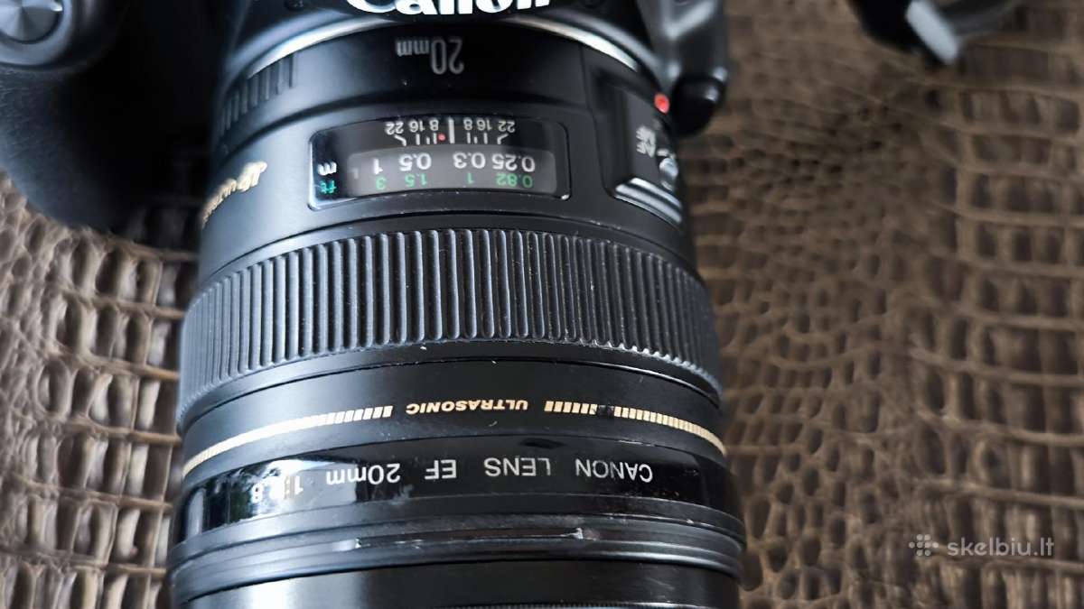 Canon EOS 250d+canon Ef 20-2,8 - nuotraukos Nr. 10