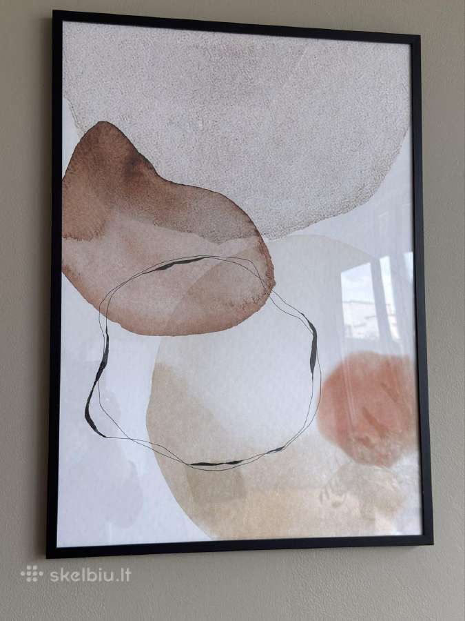 Dvivietė sofa, spinta, lentyna, kėdės, paveikslai - nuotraukos Nr. 8