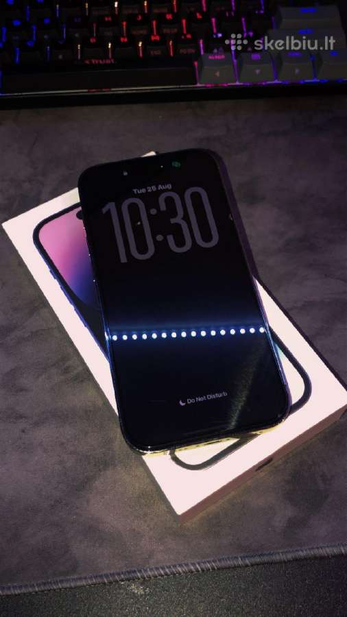 iPhone 14 Pro 128gb Deep Purple - nuotraukos Nr. 3