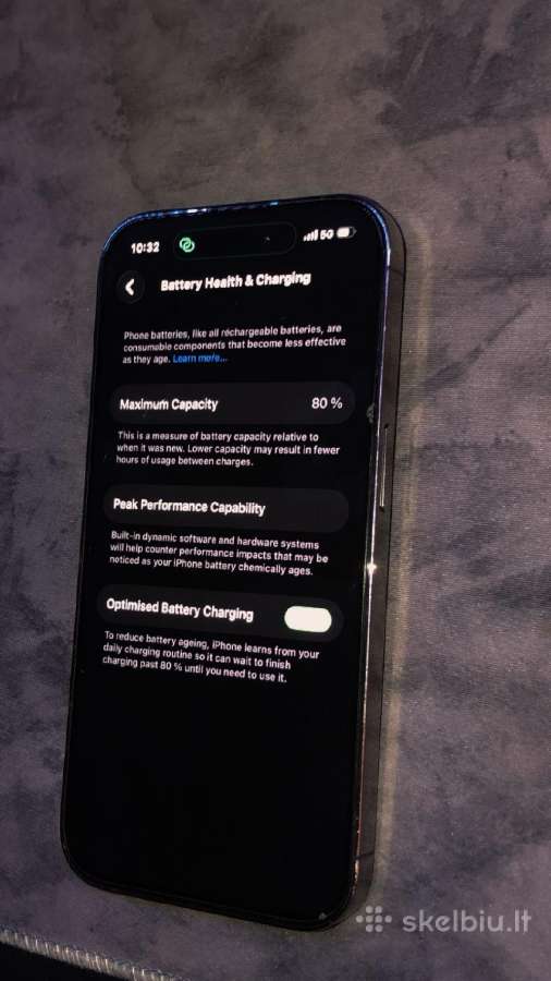 iPhone 14 Pro 128gb Deep Purple - nuotraukos Nr. 6