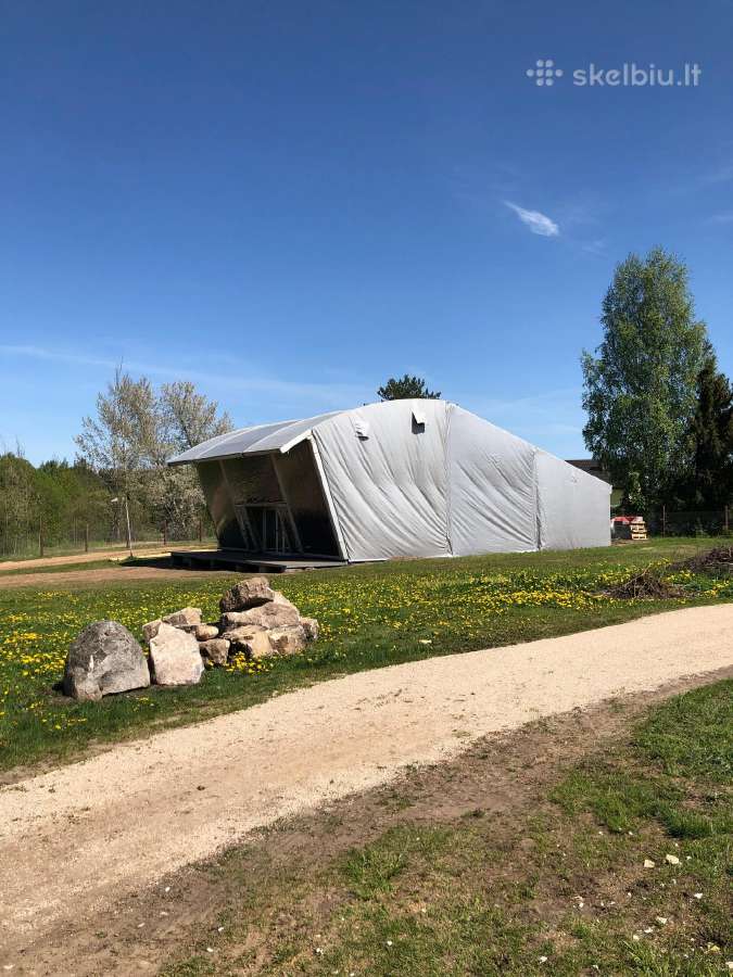 Parduodamas profesionalus tentinis angaras 200 m² - nuotraukos Nr. 2