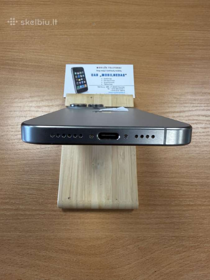 iPhone 15 pro Max 256gb Natural Kaina 580eur - nuotraukos Nr. 5