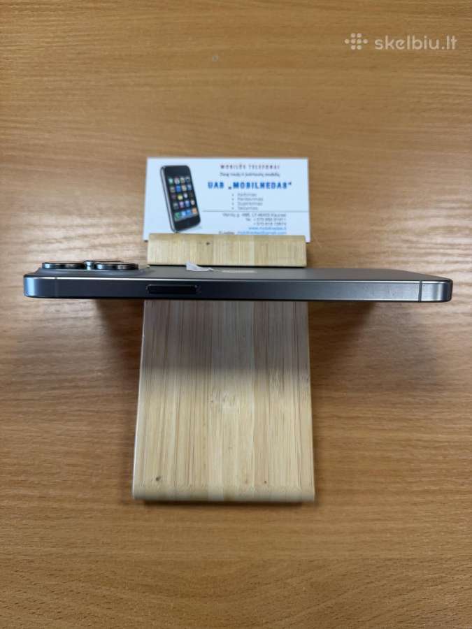 iPhone 15 pro Max 256gb Natural Kaina 580eur - nuotraukos Nr. 6