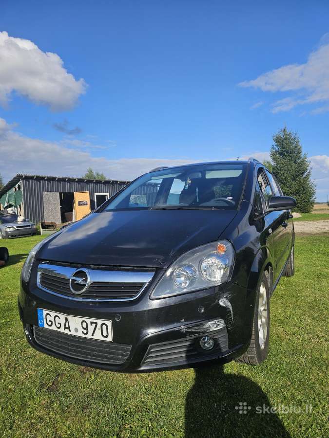 Opel zafira - nuotraukos Nr. 2