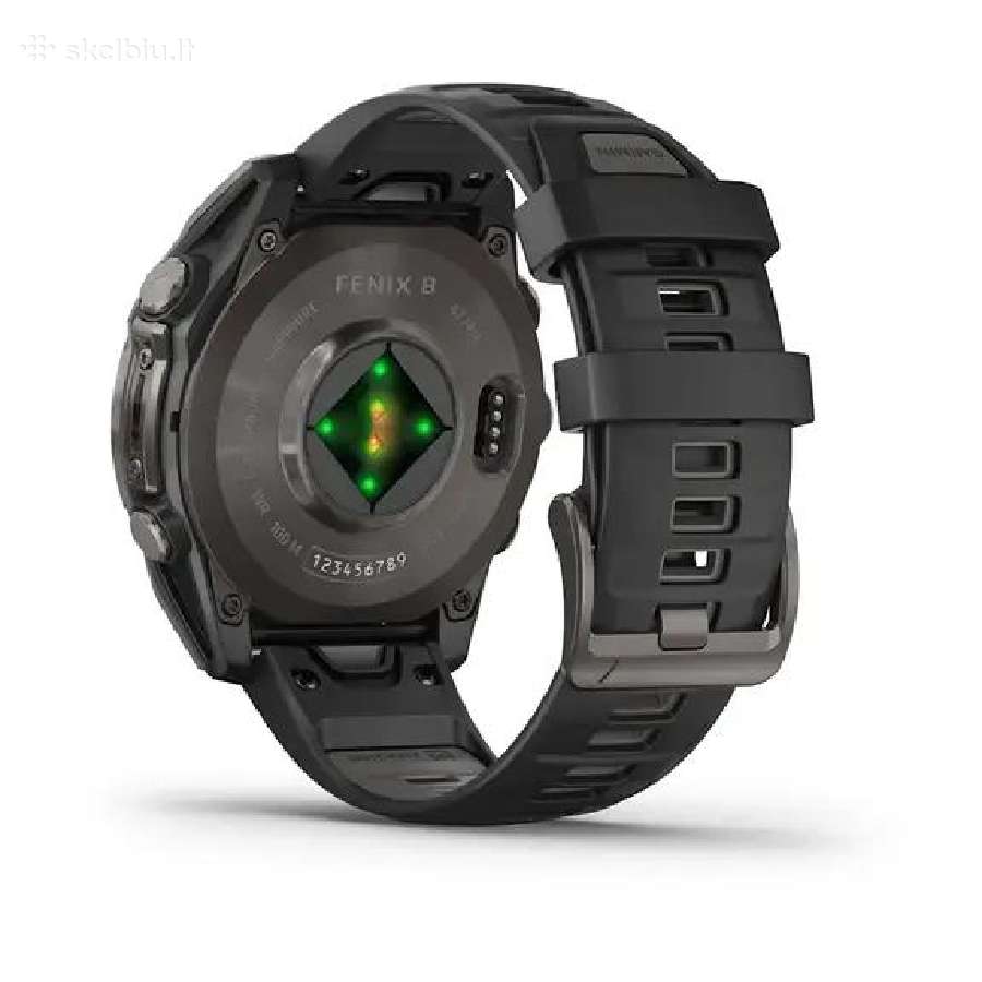Garmin Fenix 8, saphyre amoled 47mm, 010-02904-21 - nuotraukos Nr. 4