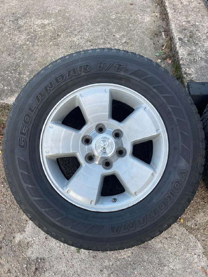 Visureigio Toyota R17 ratų komplektas - nuotraukos Nr. 3