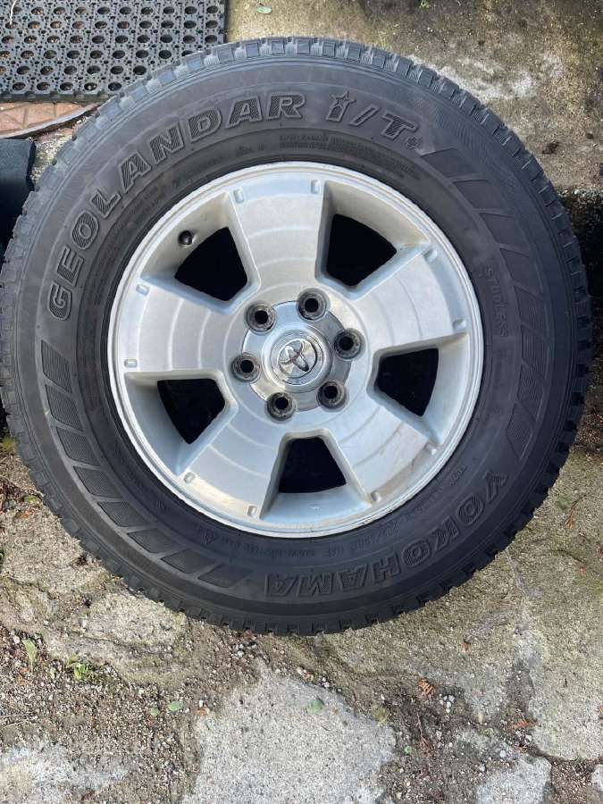 Visureigio Toyota R17 ratų komplektas - nuotraukos Nr. 4