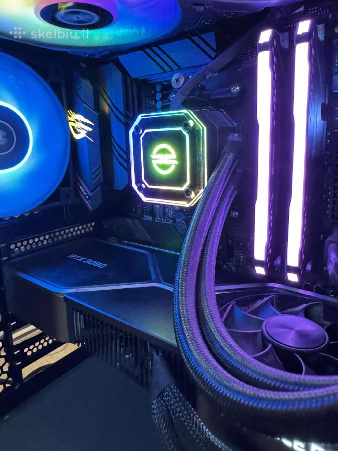 Kompiuteris R7 5800x, Rtx 3080, 32gb 3600mhz RAM - nuotraukos Nr. 3