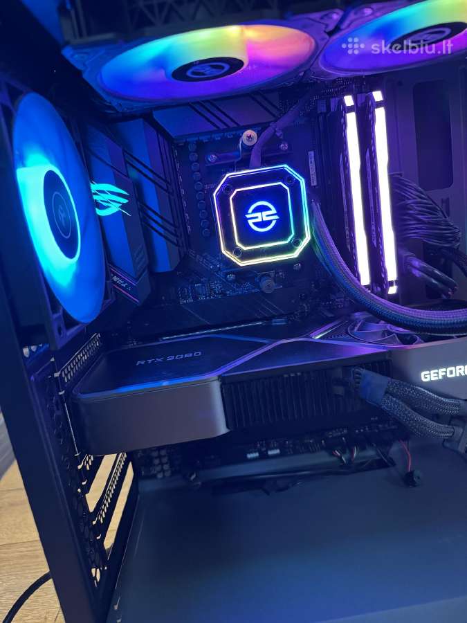 Kompiuteris R7 5800x, Rtx 3080, 32gb 3600mhz RAM - nuotraukos Nr. 2