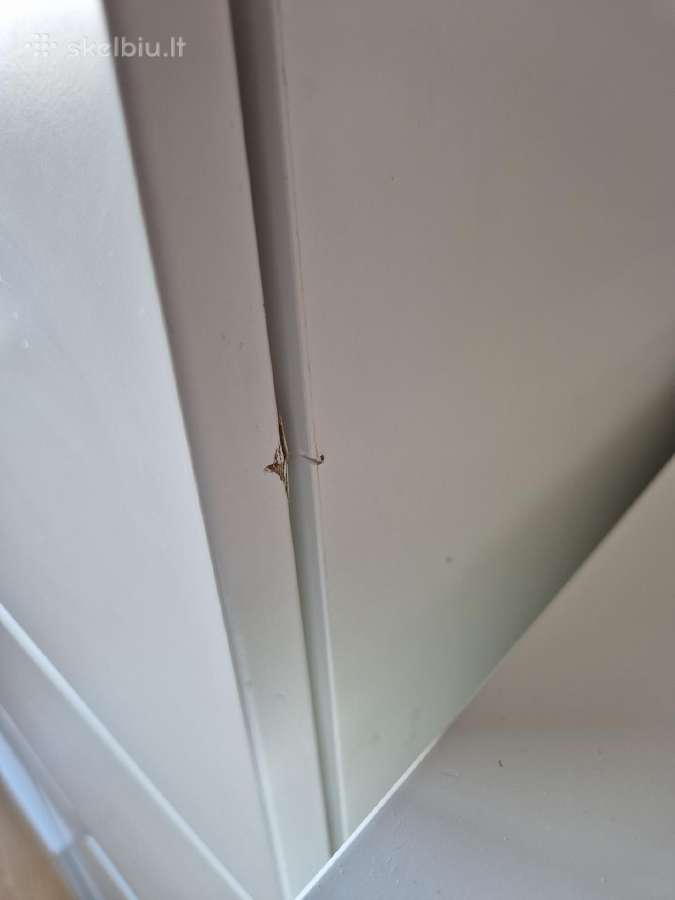 Balta Ikea Nordli 8-ių stalčių komoda - nuotraukos Nr. 4