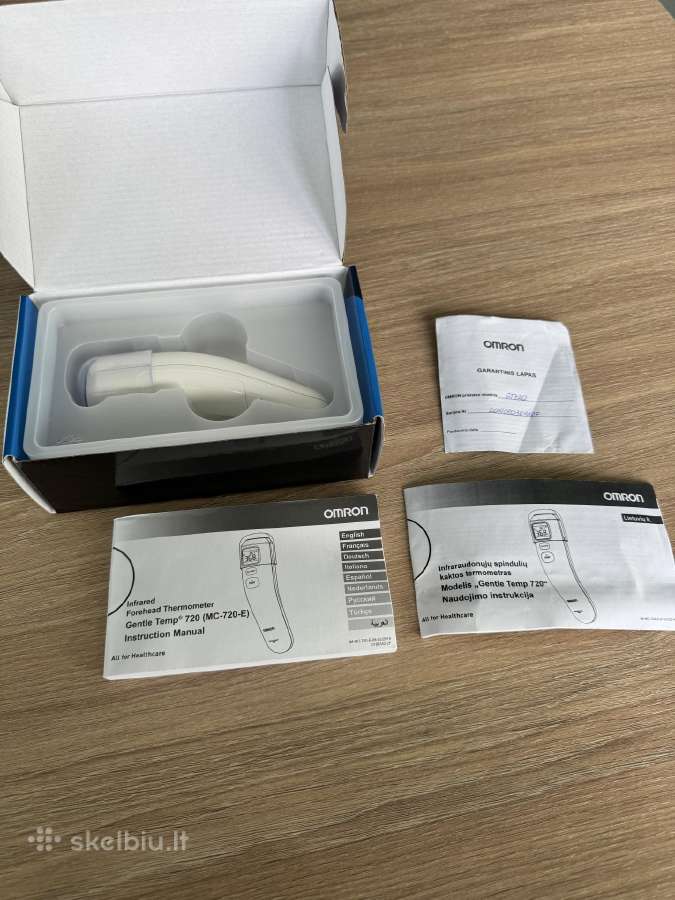 Omron Gentle Temp 720 bekontaktis termometras - nuotraukos Nr. 5