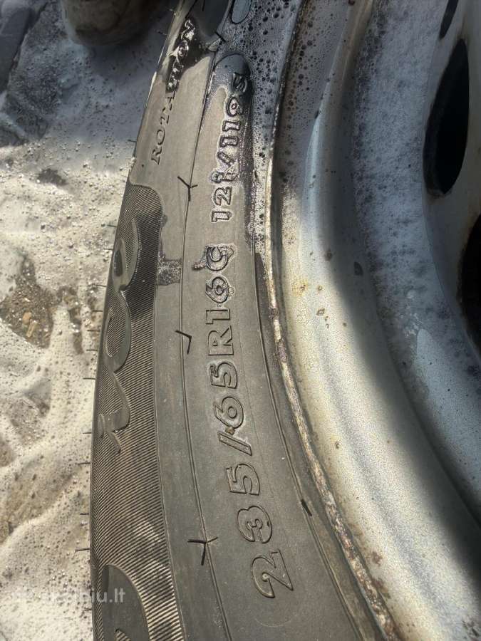 MB sprinter ratai su zieminem padangom - nuotraukos Nr. 5