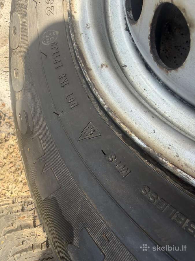 MB sprinter ratai su zieminem padangom - nuotraukos Nr. 6