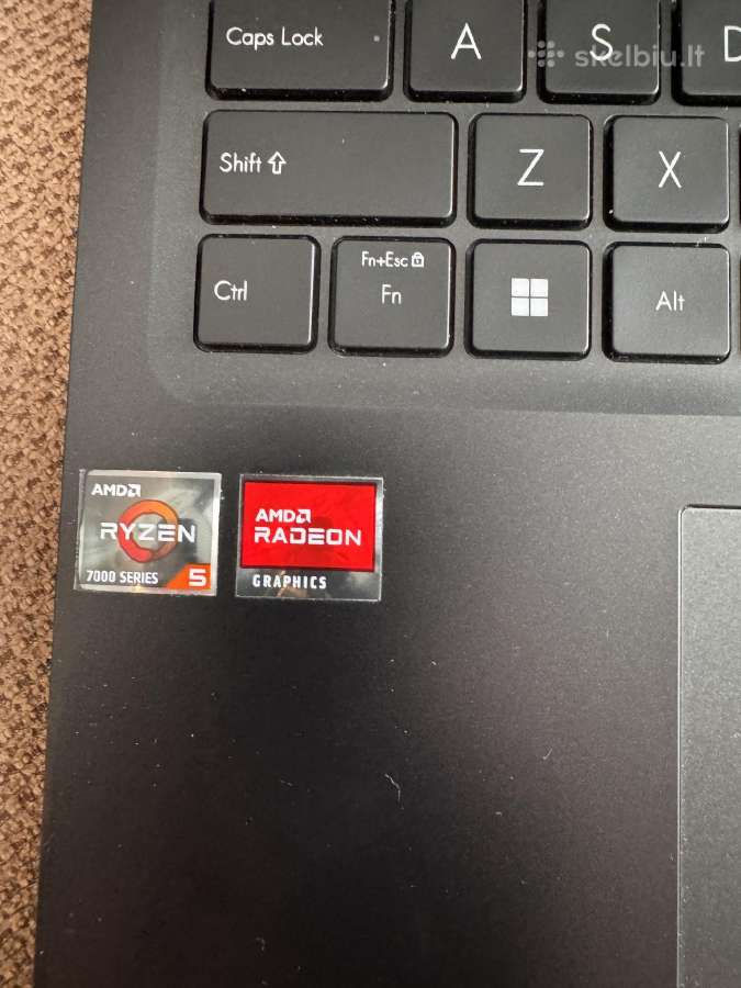 Asus Vivobook/ Ryzen 5 7530u/ 16gb RAM/ 512gb SSD - nuotraukos Nr. 3