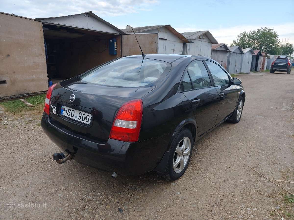 Nissan Primera 2003 m Sedanas - nuotraukos Nr. 4