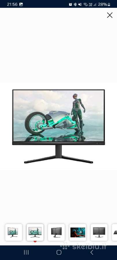 Philips 24m2n3200s 180hz/žiauriai Sumažinta Kaina - nuotraukos Nr. 2