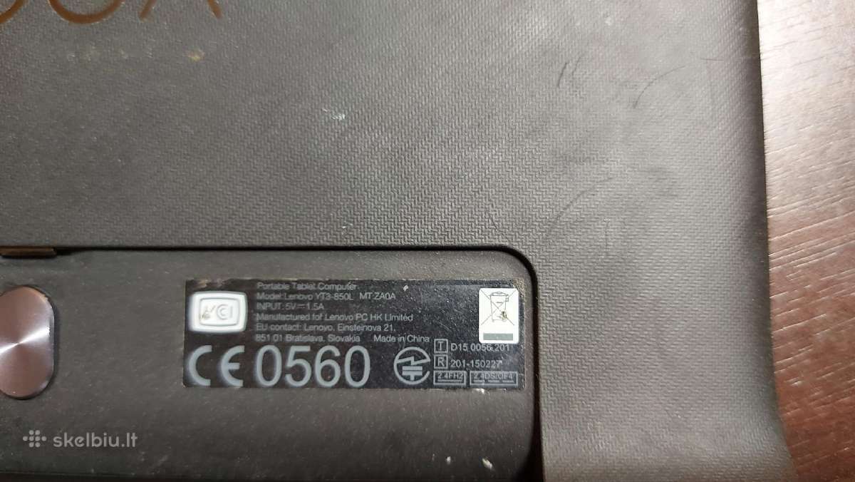 Planšetė Lenovo Yoga Tab 3 8.0 - nuotraukos Nr. 4