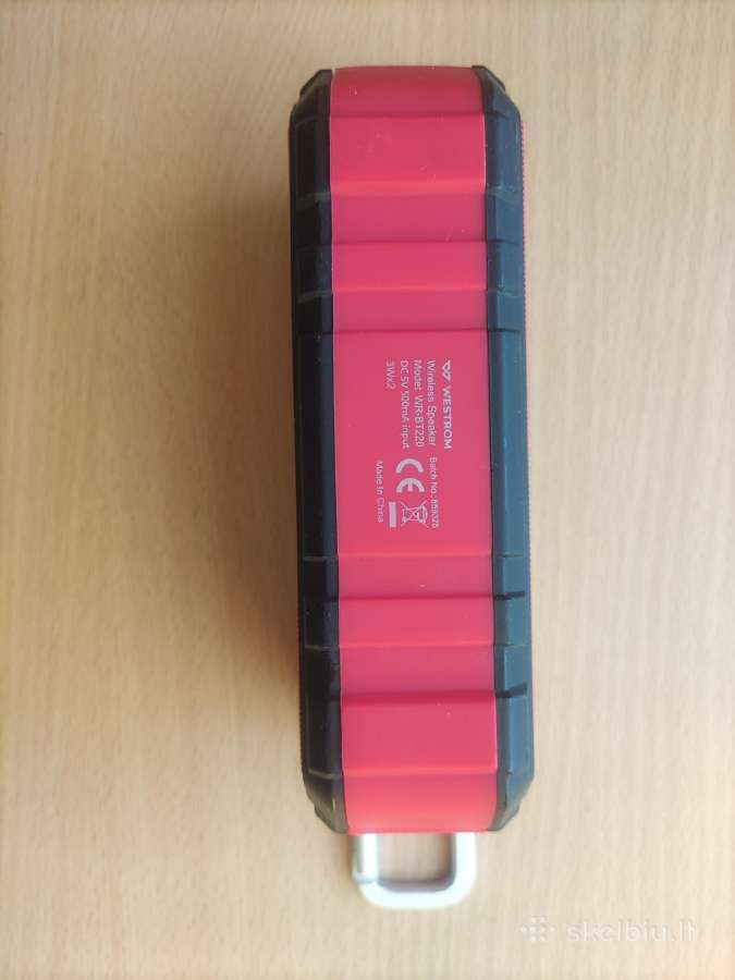 Belaidė bluetooth kolonėlė Westrom WR-bt220 - nuotraukos Nr. 2