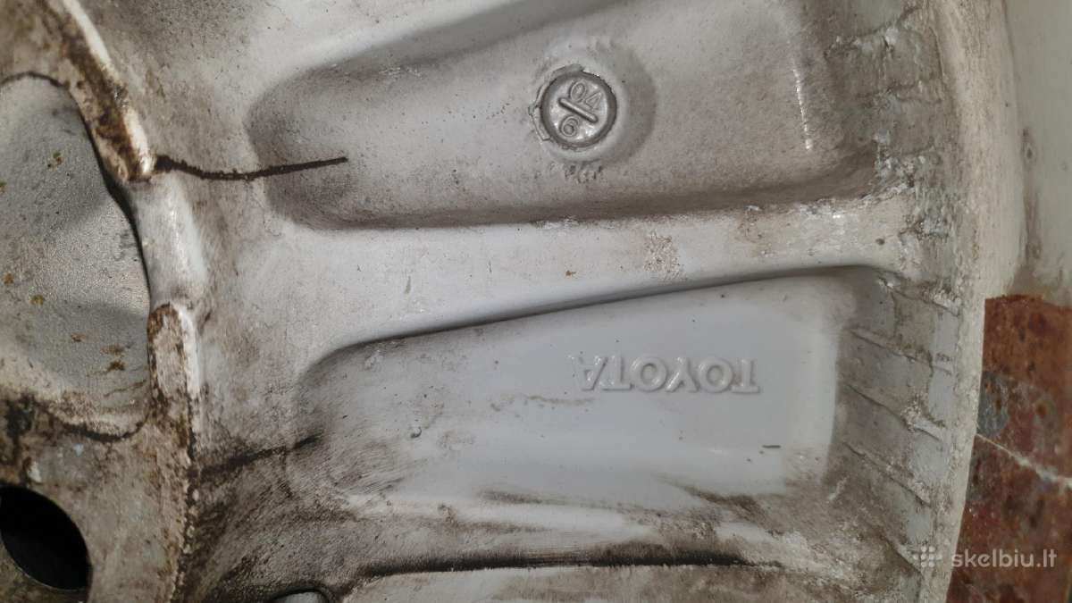 Parduodu 2vnt Toyota visureigio ratlankių R17 - nuotraukos Nr. 3