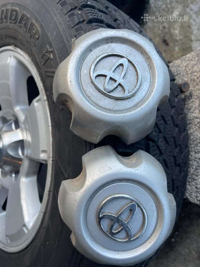 Parduodu 2vnt Toyota visureigio ratlankių R17 - nuotraukos Nr. 6