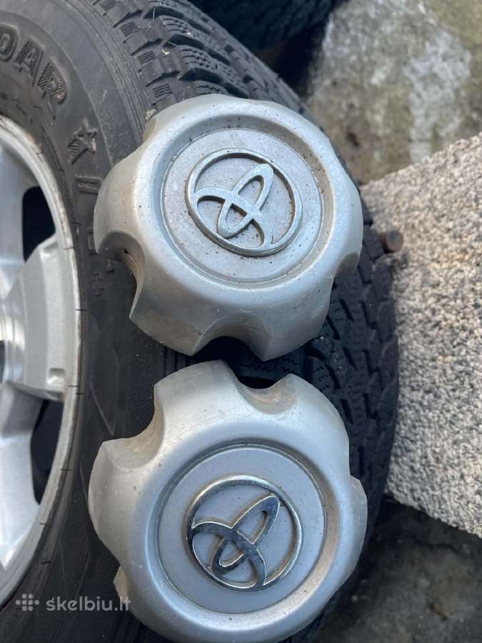 Parduodu 2vnt Toyota visureigio ratlankių R17 - nuotraukos Nr. 2