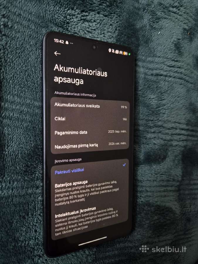 Xiomi Poco X7 Pro (black/juodas 8gb RAM 256gb) - nuotraukos Nr. 5