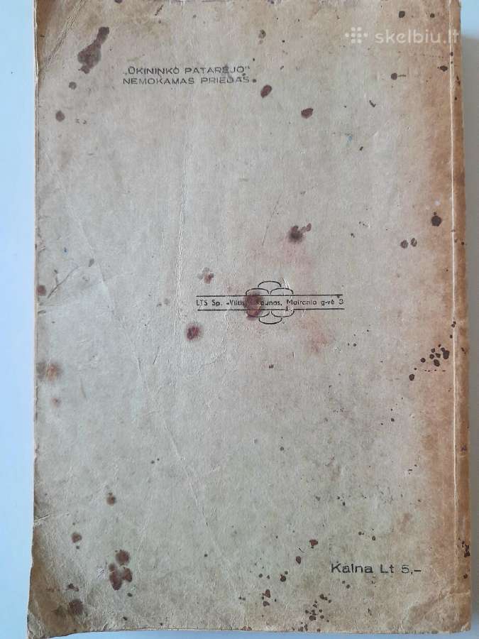 "Šeimininkės Knygynėlis nr10" 1937m. - nuotraukos Nr. 13