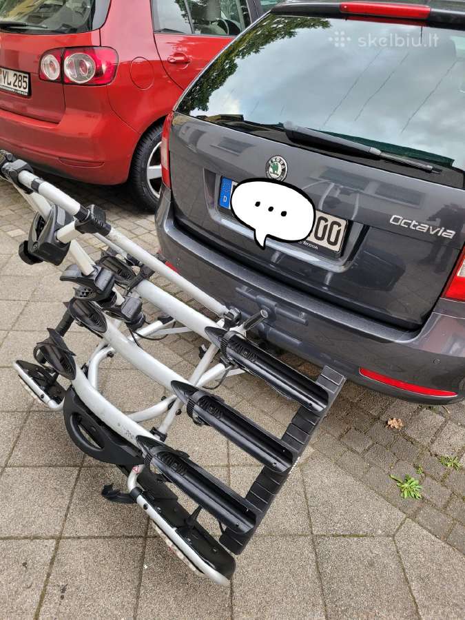 Thule trivietis dviračių laikiklis - nuotraukos Nr. 2