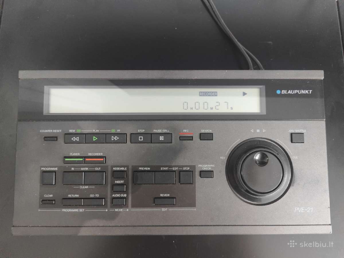 Hi End S-vhs vaizdo grotuvas Blaupunkt(panasonic) - nuotraukos Nr. 8
