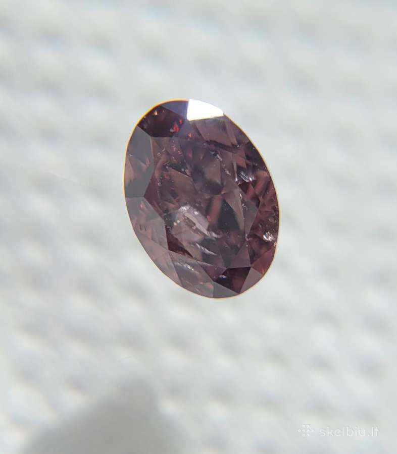Natūralus deimantas 0.51 ct (rožinės spalvos) - nuotraukos Nr. 3
