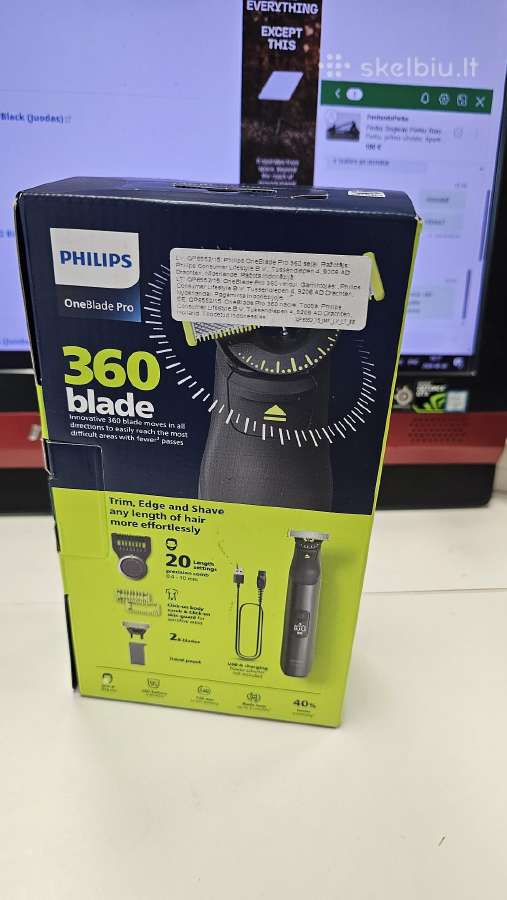Naujas Philips Oneblade Pro Qp6552/15 - nuotraukos Nr. 2
