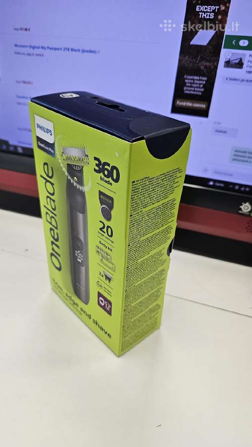 Naujas Philips Oneblade Pro Qp6552/15 - nuotraukos Nr. 3