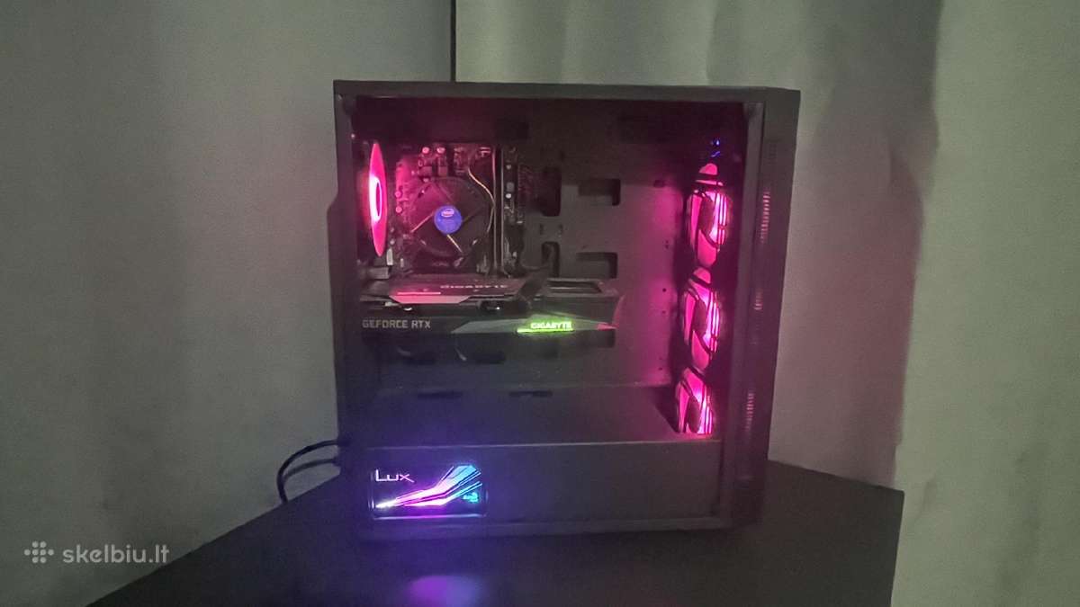 Žaidimų Pc – Rtx 3060 Ti / i5-10400f / 16gb - nuotraukos Nr. 4