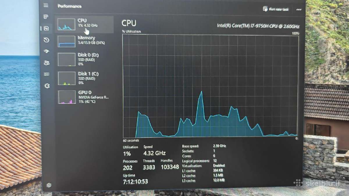 Žaidimų Lenovo Legion Y740 15irhg - nuotraukos Nr. 11
