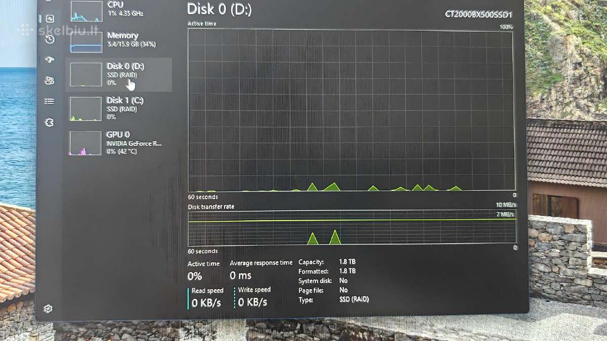 Žaidimų Lenovo Legion Y740 15irhg - nuotraukos Nr. 13