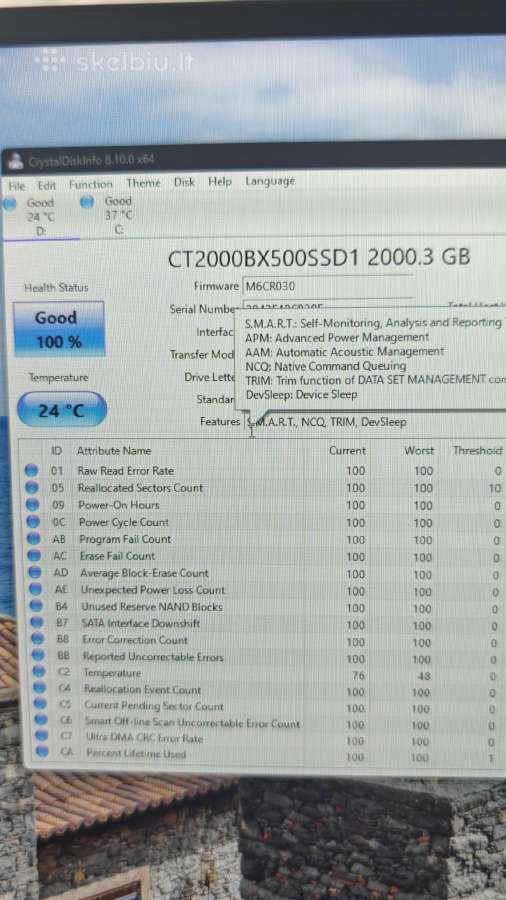 Žaidimų Lenovo Legion Y740 15irhg - nuotraukos Nr. 16
