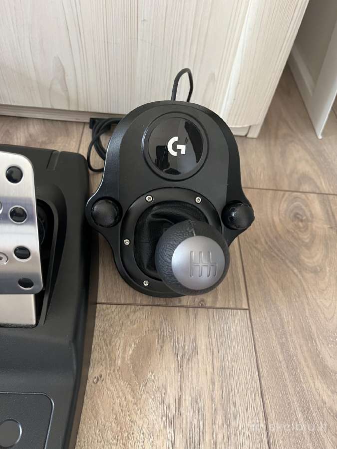 Logitech g29 vairas + pavarų svirtis - nuotraukos Nr. 4