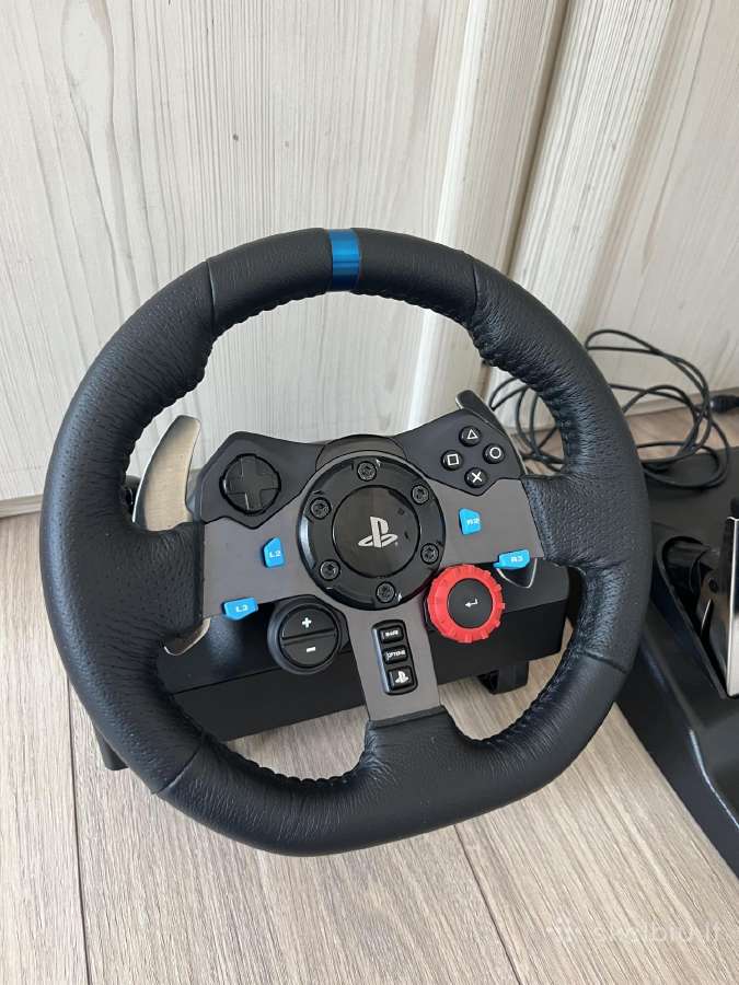 Logitech g29 vairas + pavarų svirtis - nuotraukos Nr. 2
