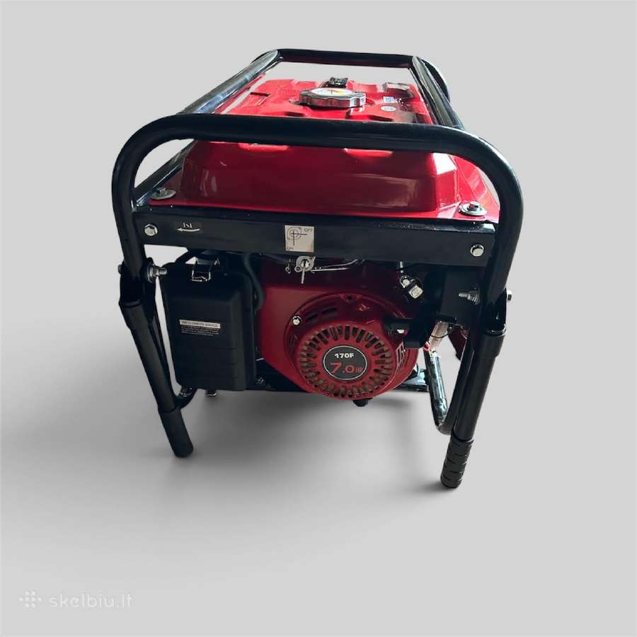 Benzininis generatorius 4500w Bulltek Bt-2801 - nuotraukos Nr. 3