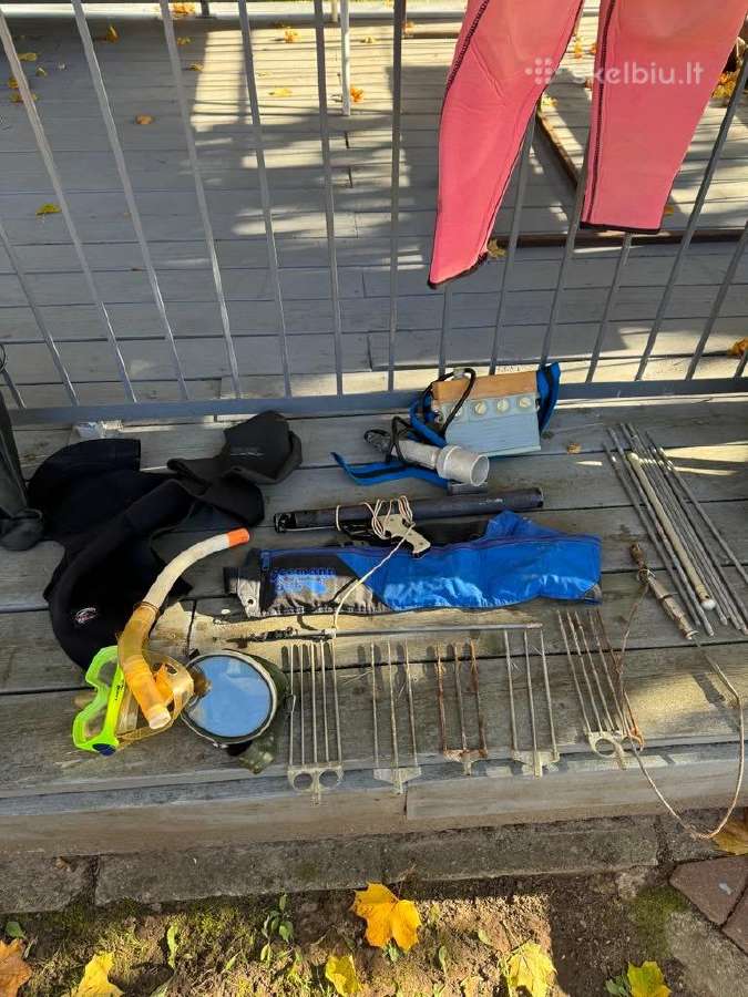 Nardymo įrangos rinkinys povandeninei žūklei - nuotraukos Nr. 3