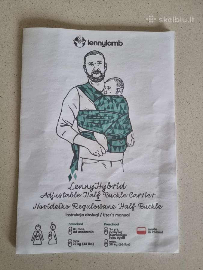Lennylamb Lennyhybrid Standard nešioklė - nuotraukos Nr. 7