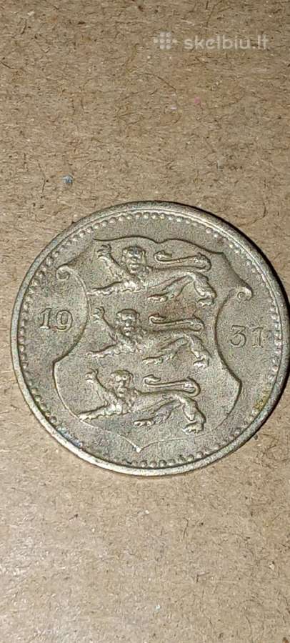 Estija 10 sentų 1931 - nuotraukos Nr. 2