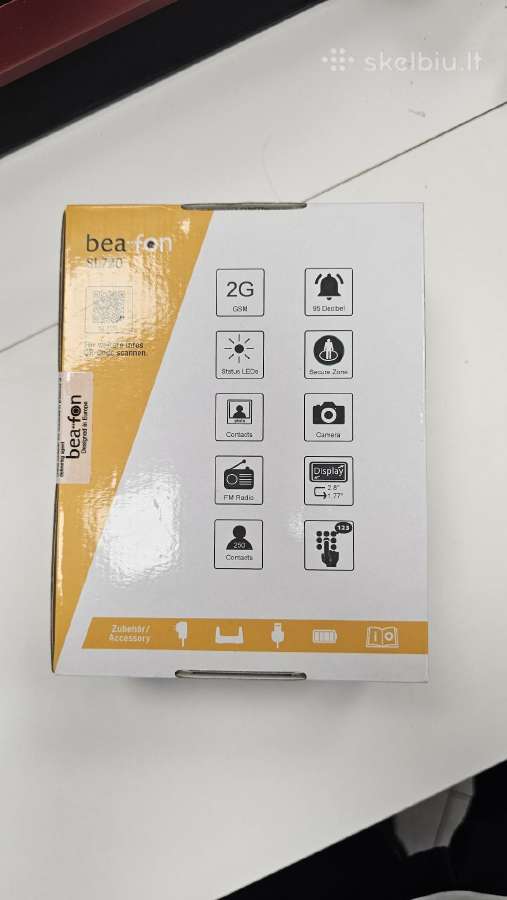 Naujas mygtukinis telefonas Beafon Sl720 - nuotraukos Nr. 2